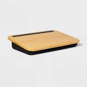 Threshold - Bamboo Lap Desk with Powerbank and Charging Cable